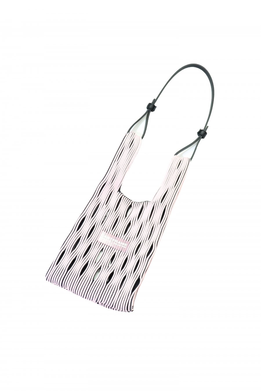 LASTFRAME  TWO TONE MESH MARKET BAG SMALL (LIGHT PINK x BLACK)<img class='new_mark_img2' src='https://img.shop-pro.jp/img/new/icons15.gif' style='border:none;display:inline;margin:0px;padding:0px;width:auto;' />