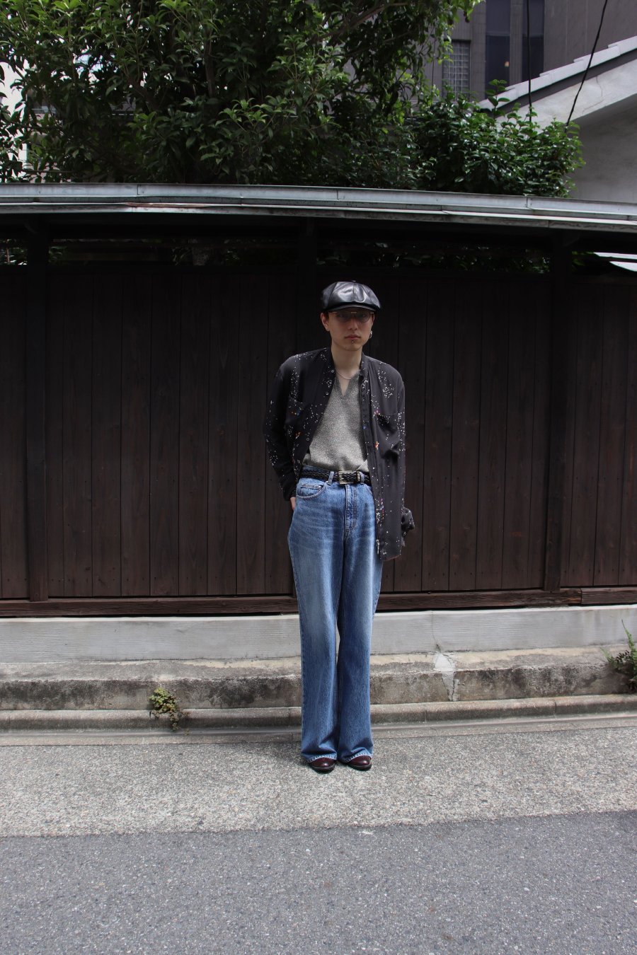 SOLARIS（ソラリス）のHORSEHIDE CASQUETTE DEEP-OLD BOY