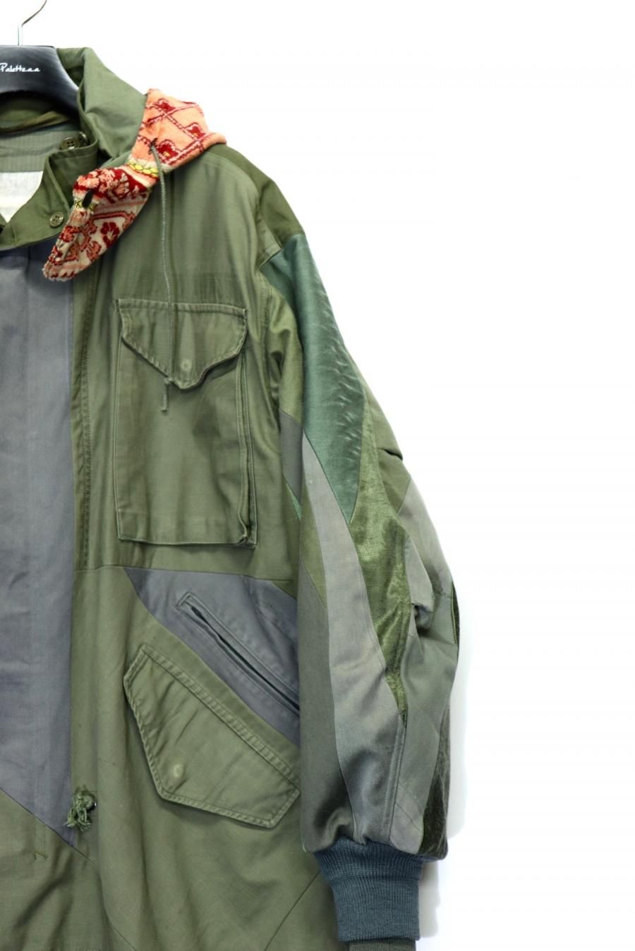 スタイリッシュシンプル ink モッズコート M65 Remake Fishtail Parka