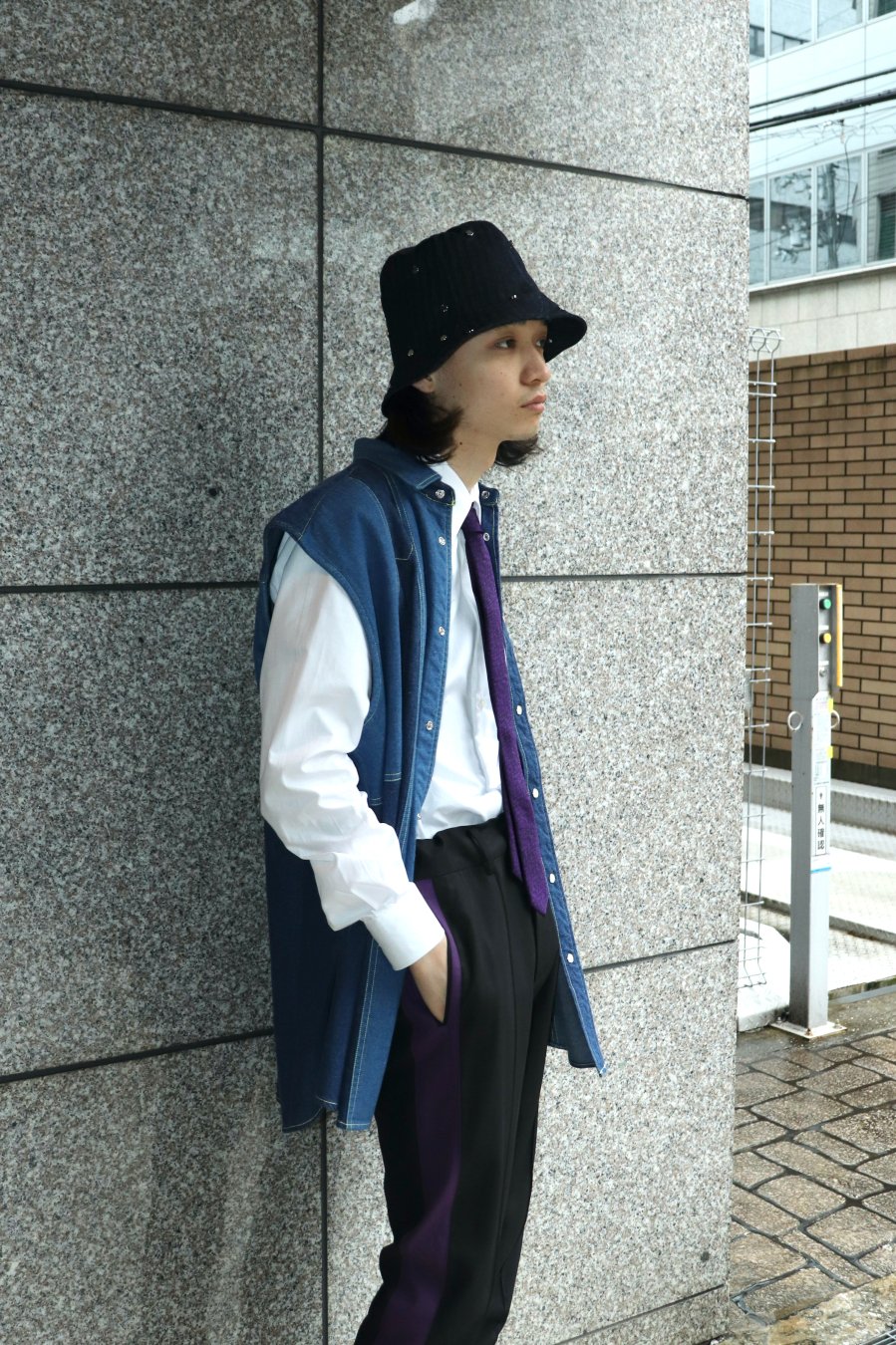 LITTLEBIG（リトルビッグ）のSilk Narrow Tie White or Black or ...