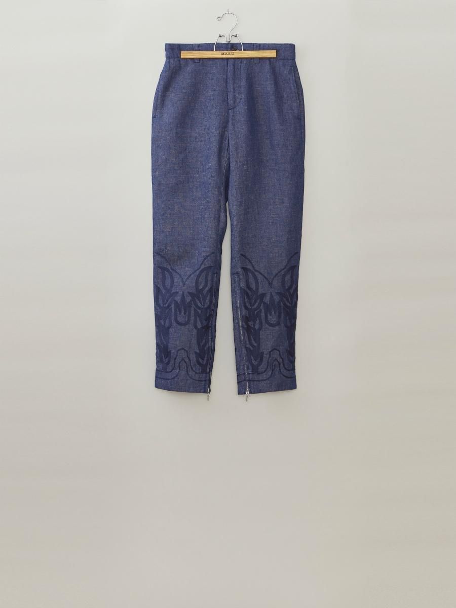 MASU MONOGRAM JERSEY PANTS(BLUE) 46 - www.fawema.org