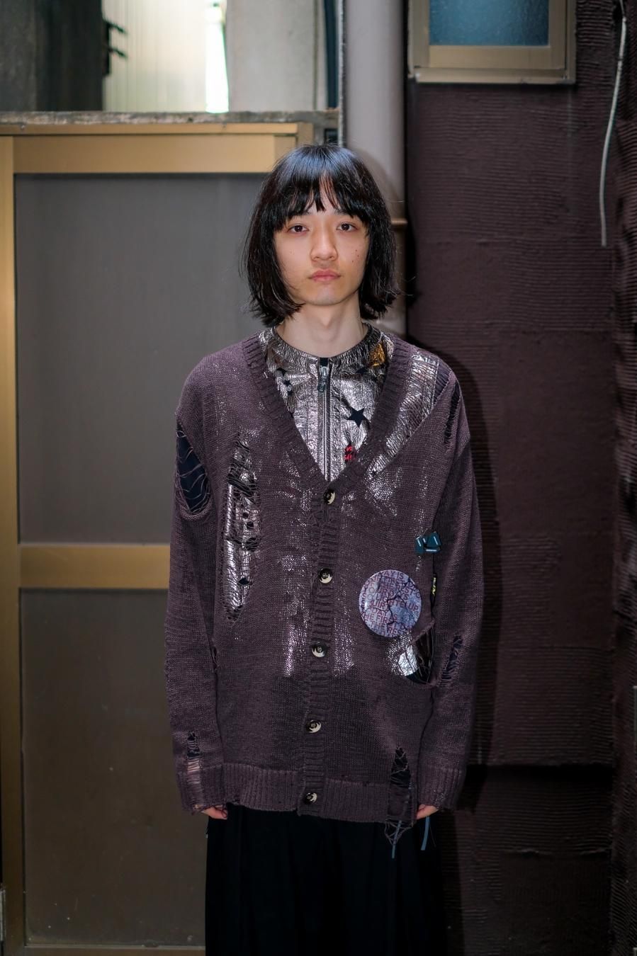 MASU（エムエーエスユー）のDREAM CUTTING LEATHER VEST SILVER