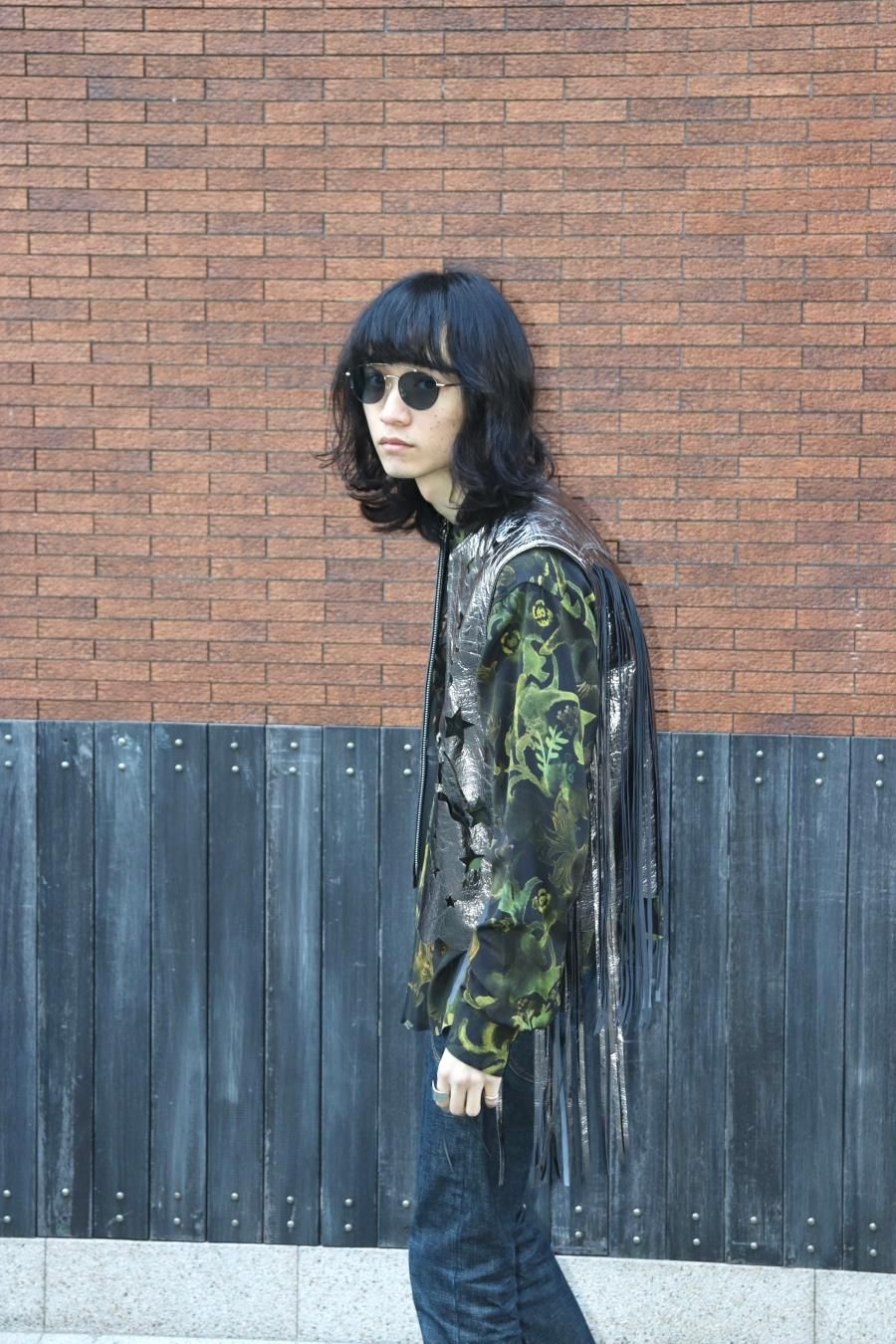 MASU（エムエーエスユー）のDREAM CUTTING LEATHER VEST SILVERの通販