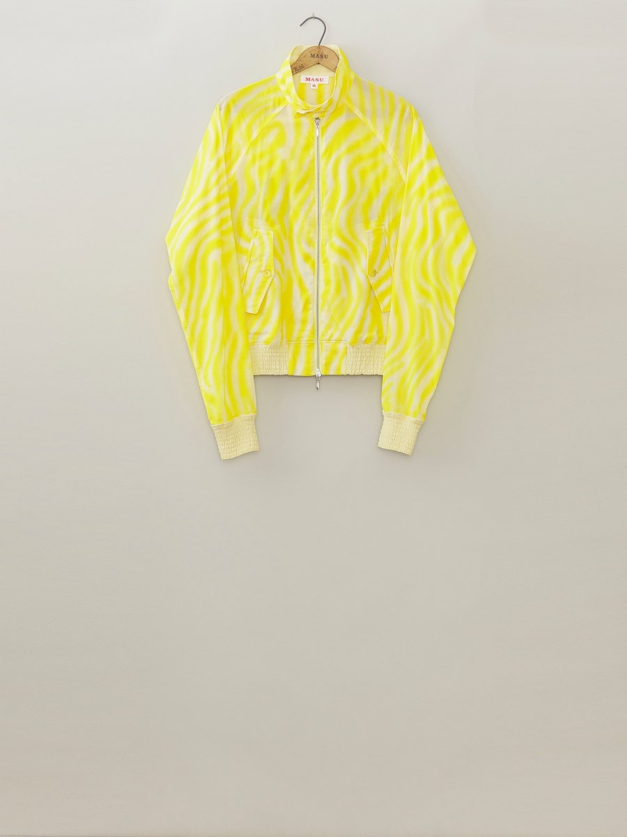 MASU  SEE THROUGH SPORTS JACKET(YELLOW)<img class='new_mark_img2' src='https://img.shop-pro.jp/img/new/icons15.gif' style='border:none;display:inline;margin:0px;padding:0px;width:auto;' />