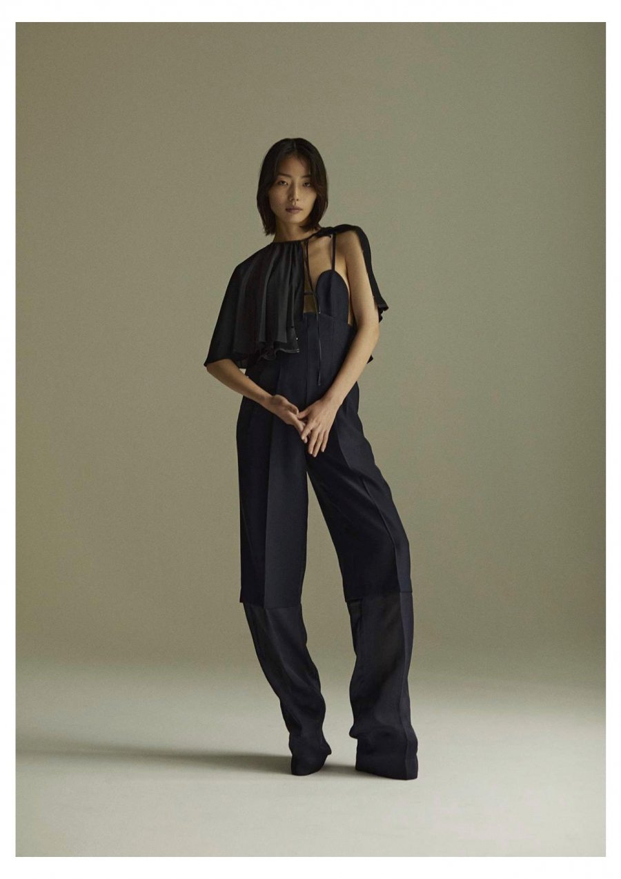 FETICO（フェティコ）のCOMBINED ORGANZA 2WAY BRA JUMPSUITS NAVY ...