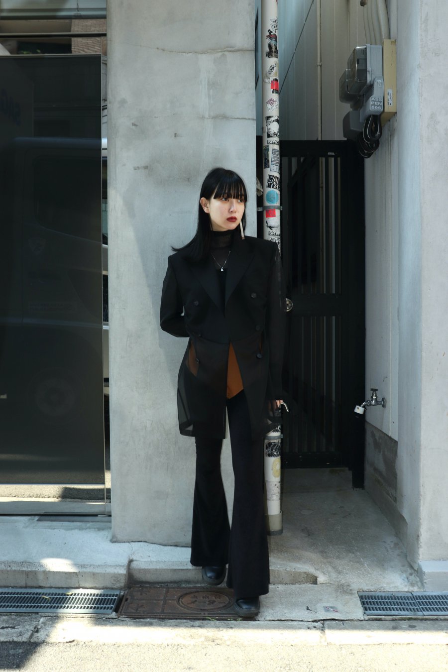 FETICO（フェティコ）のFLARED VELOUR TROUSERS（レギンス）の通販