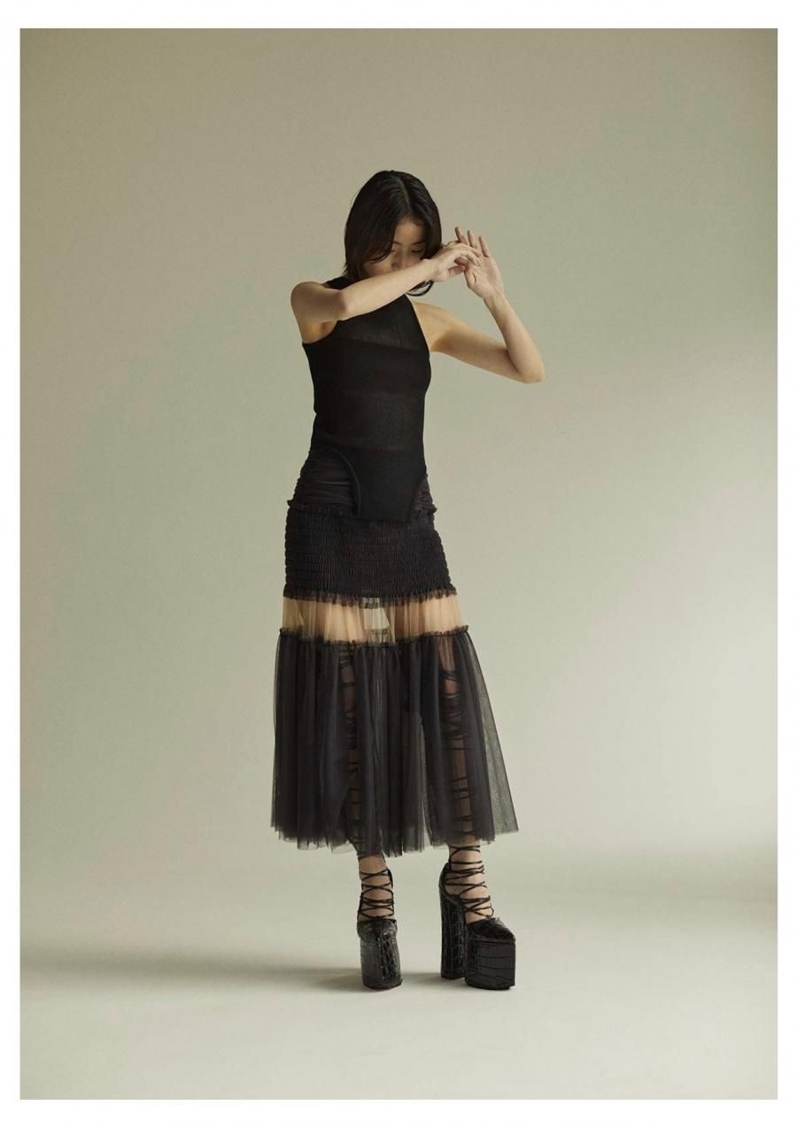 FETICO（フェティコ）のGATHERED TULLE SKIRT（スカート）の通販サイト