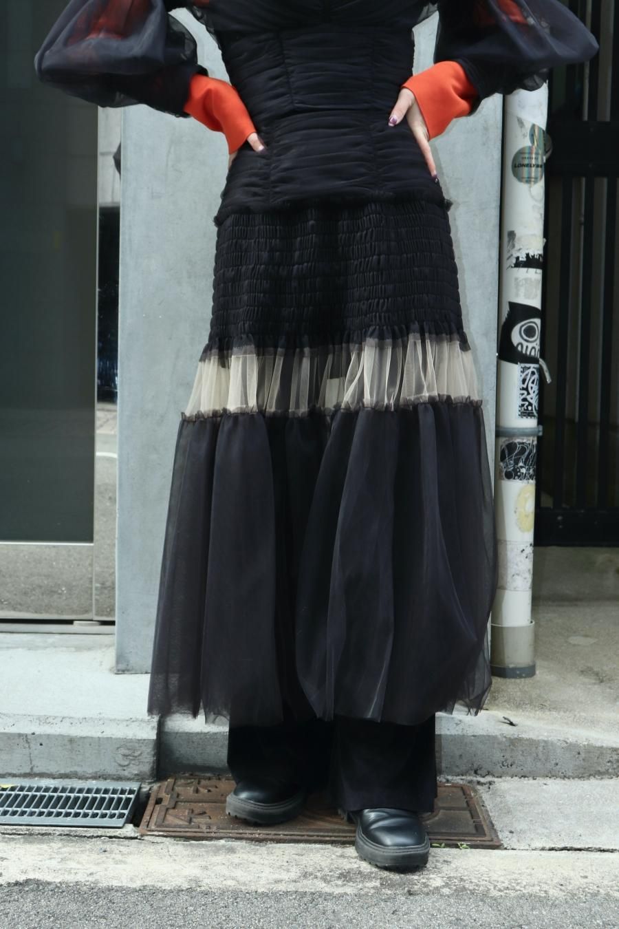 新しいコレクション FETICO【新品未使用タグ付き】GATHERED TULLE TOP