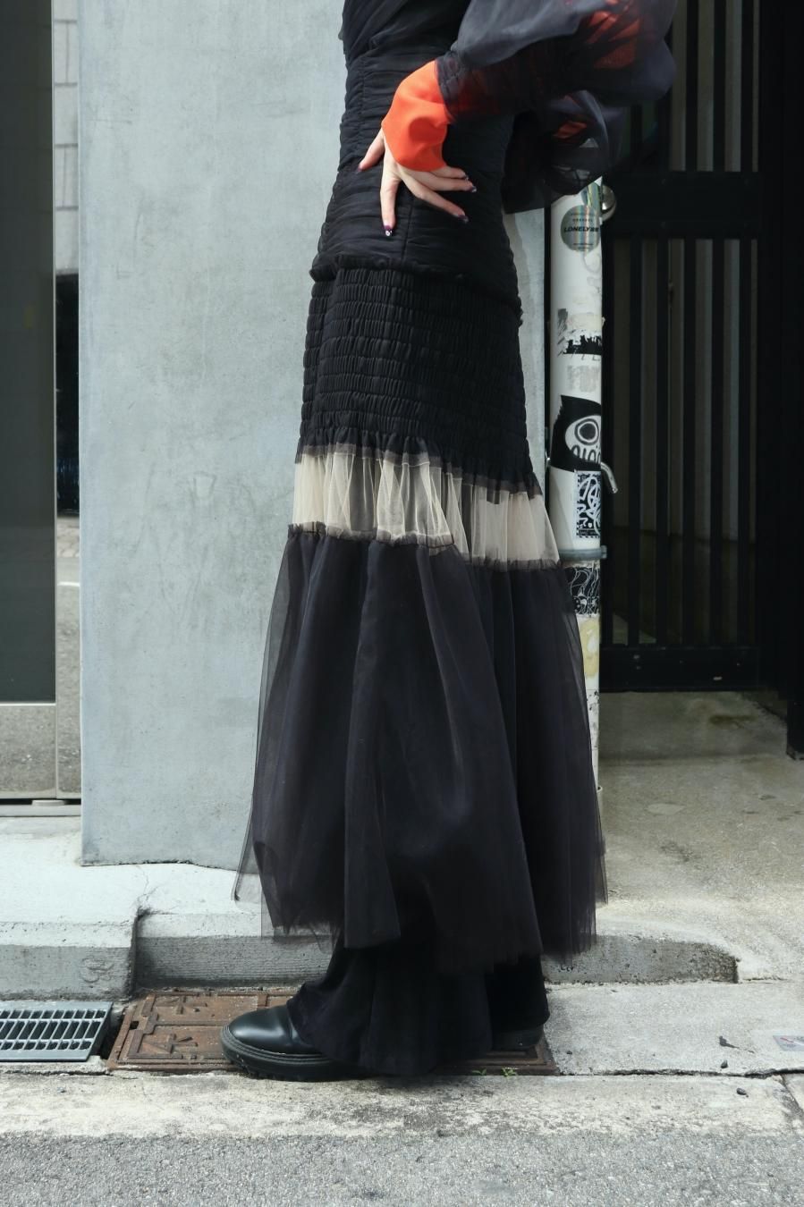 FETICO（フェティコ）のGATHERED TULLE SKIRT（スカート）の通販サイト