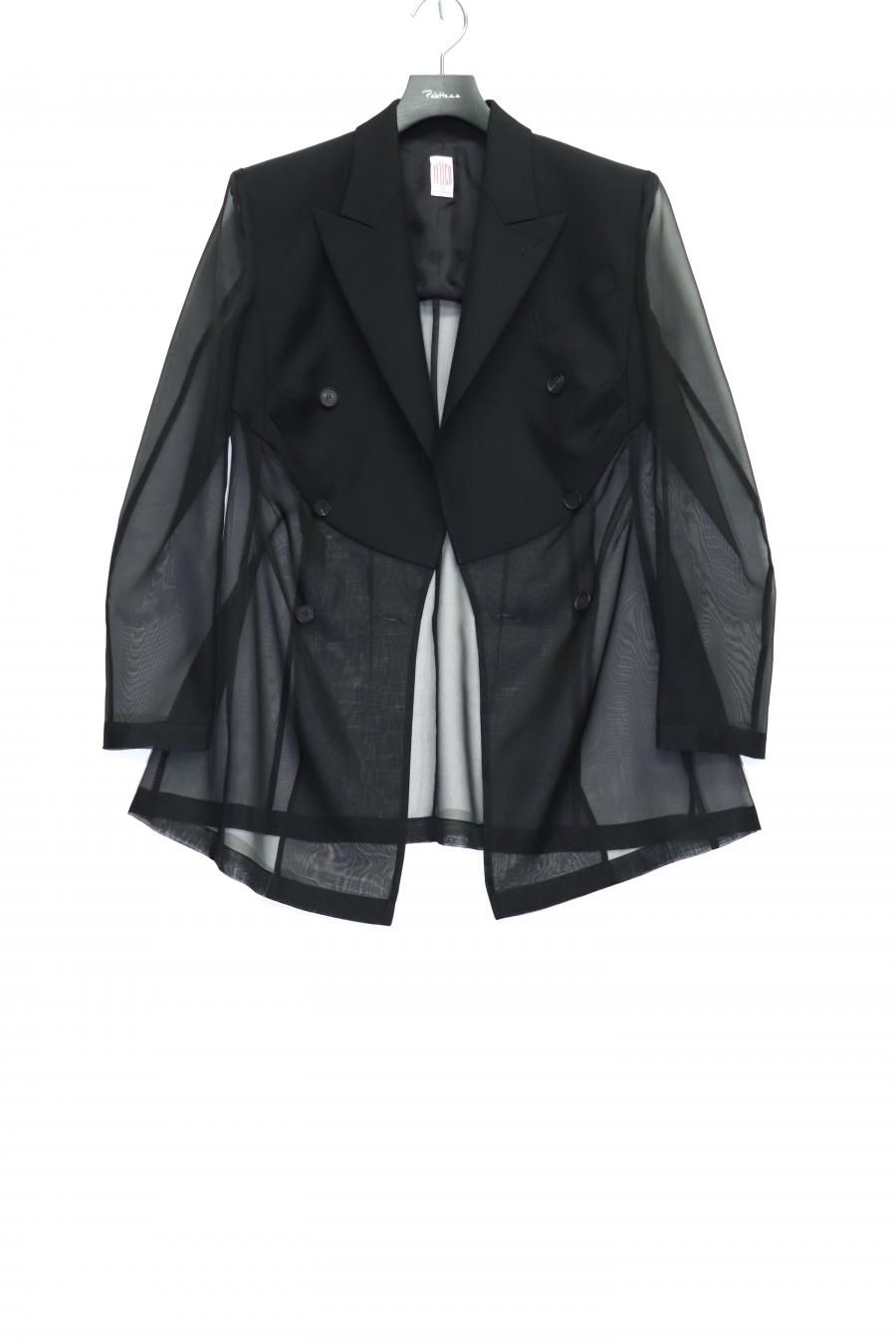 FETICO COMBINED ORGANZA TAILORED JACKET-