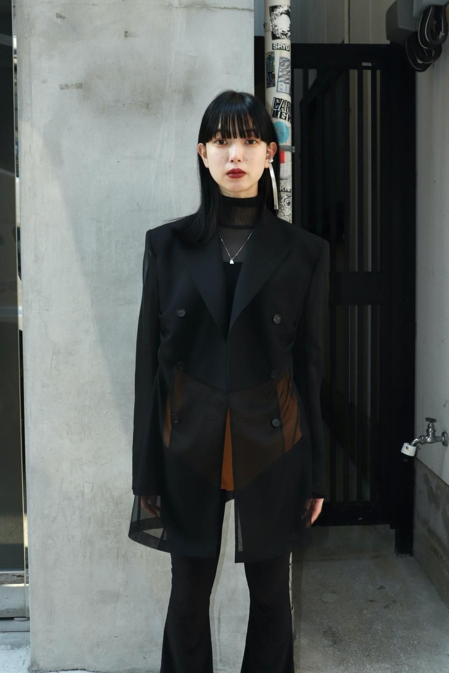 FETICO（フェティコ）のCOMBINED ORGANZA TAILORED JACKET（ジャケット 