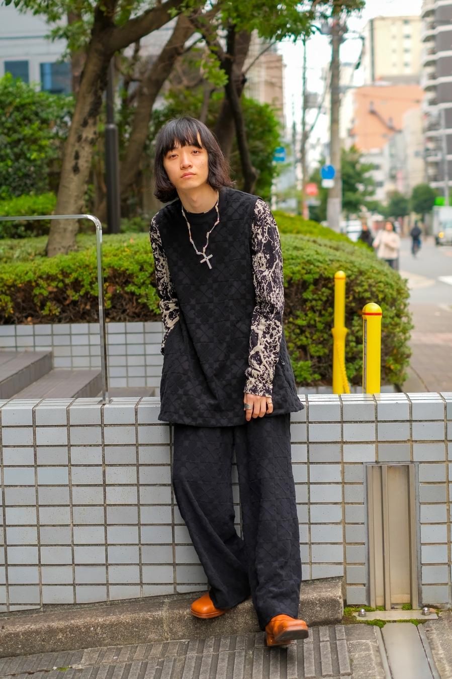 【MASU】CLOVER PILE EASY PANTS