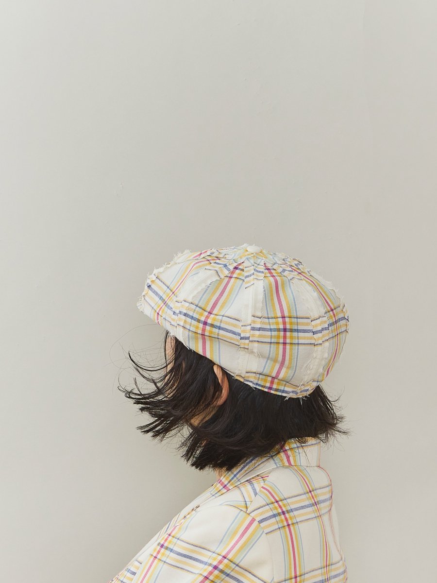 MASU  GRUNGE CASQUETTE(WHITE)<img class='new_mark_img2' src='https://img.shop-pro.jp/img/new/icons15.gif' style='border:none;display:inline;margin:0px;padding:0px;width:auto;' />