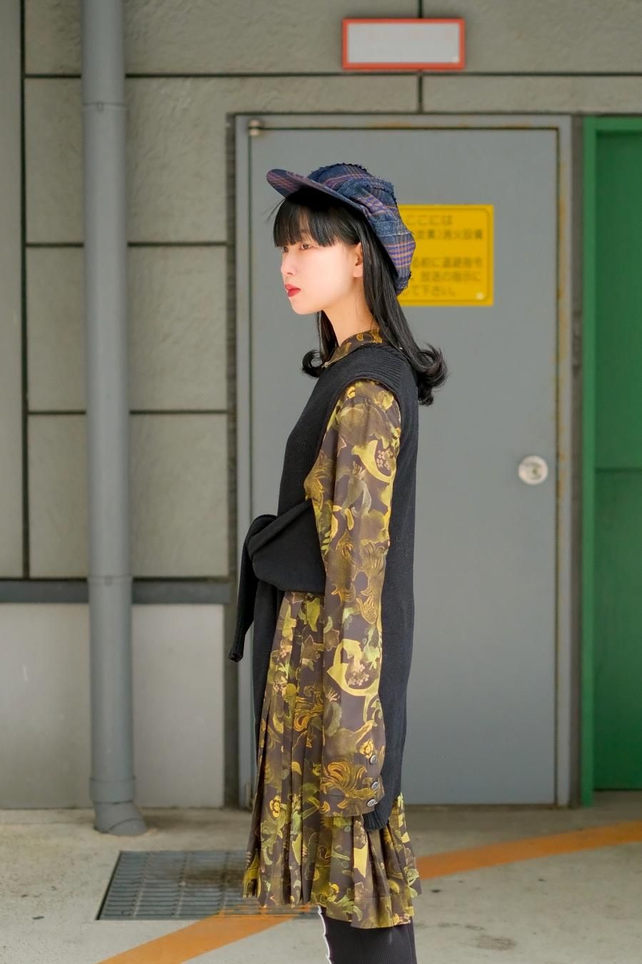 MASU（エムエーエスユー）のGRUNGE CASQUETTE DARK NAVY（キャスケット