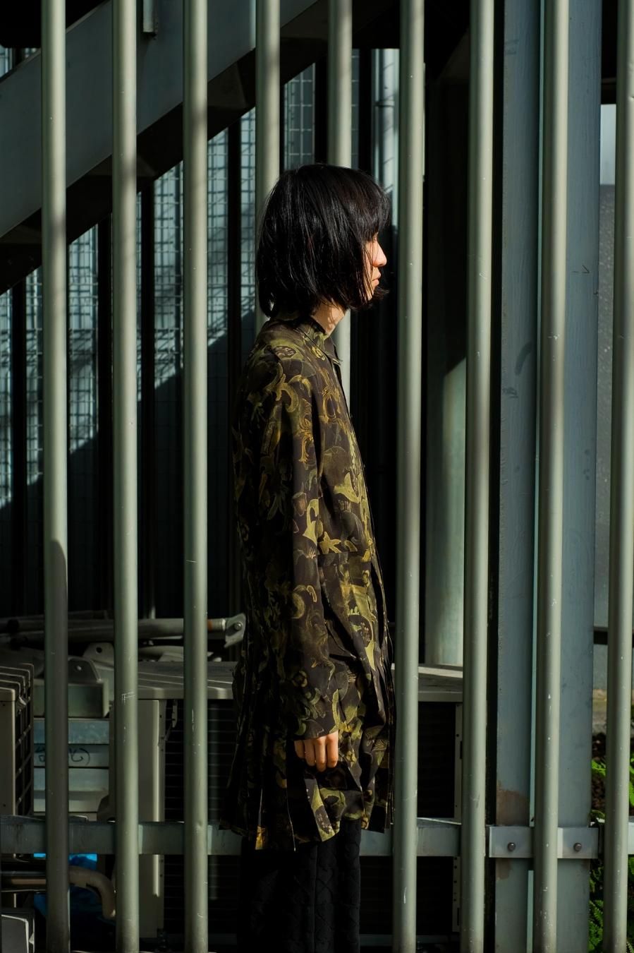 MASU（エムエーエスユー）のGRANNY LONG SHIRTS WET BLACKの通販サイト