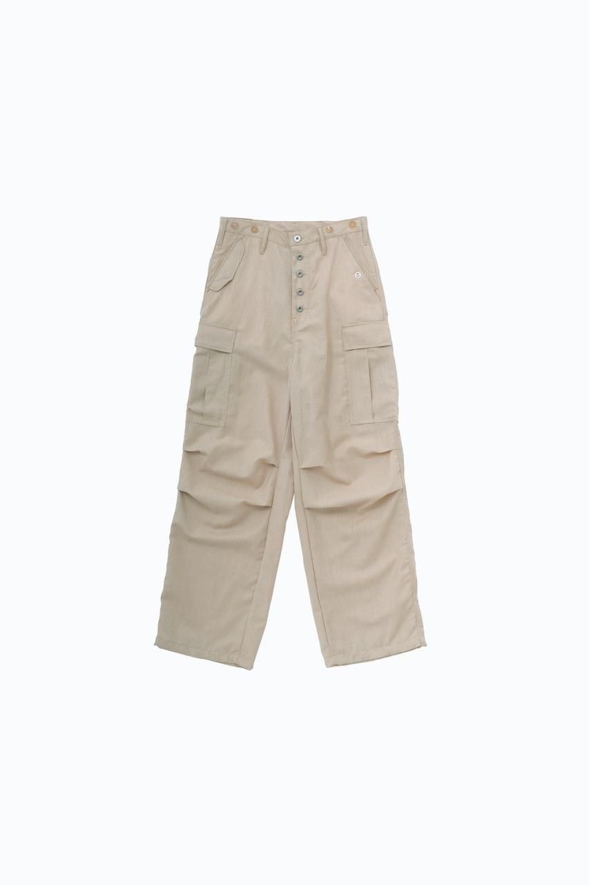 SUGARHILL（シュガーヒル）のWOOL LINEN HICKORY ARMY CARGO PANTS HICKORYの通販サイト-大阪 堀江  PALETTE art alive（パレットアートアライヴ）-