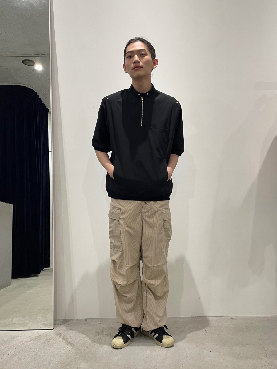 SUGARHILL（シュガーヒル）のWOOL LINEN HICKORY ARMY CARGO PANTS HICKORYの通販サイト-大阪 堀江  PALETTE art alive（パレットアートアライヴ）-