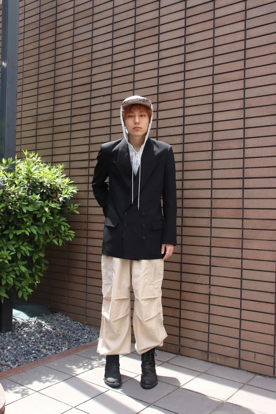 SUGARHILL（シュガーヒル）のWOOL LINEN HICKORY ARMY CARGO PANTS HICKORYの通販サイト-大阪 堀江  PALETTE art alive（パレットアートアライヴ）-