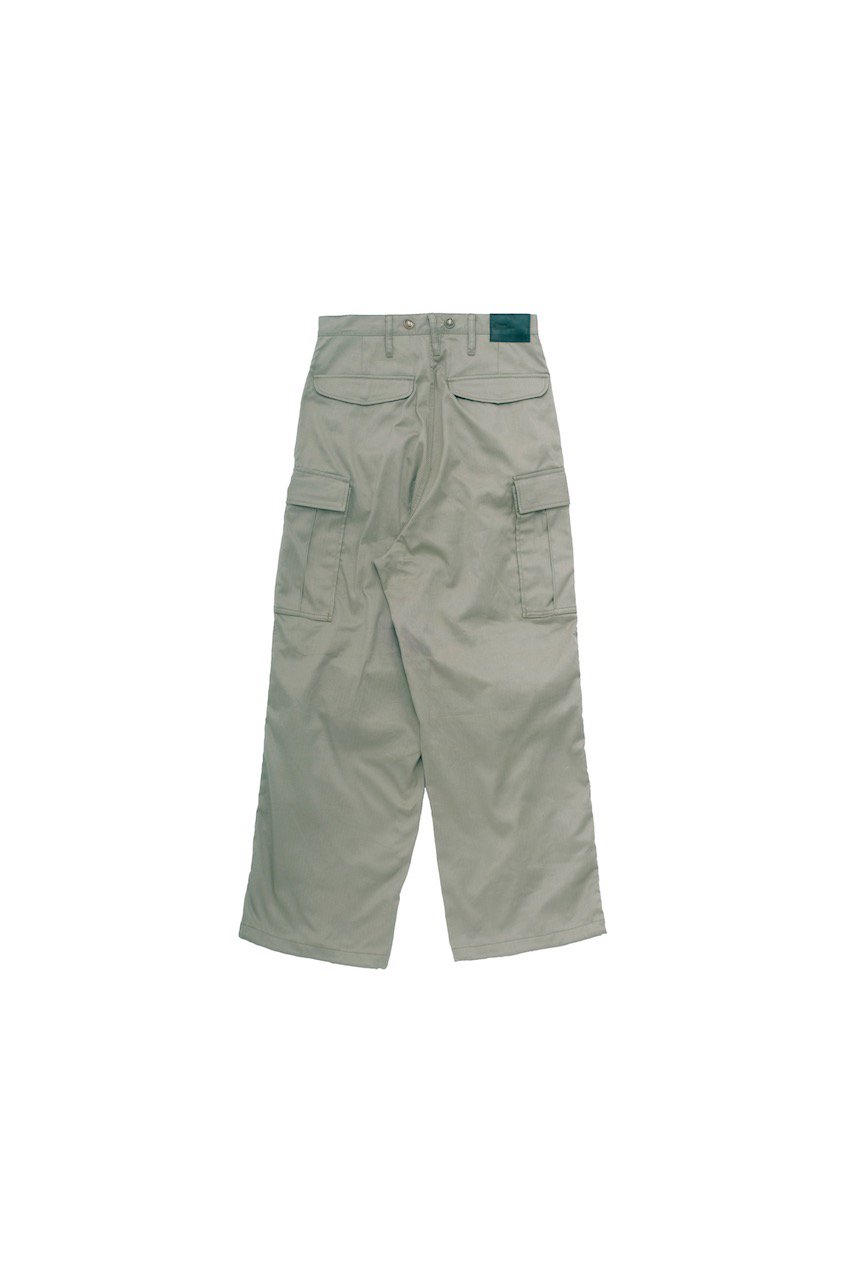 SUGARHILL（シュガーヒル）のHERRINGBONE ARMY CARGO PANTS KHAKIの通販サイト-大阪 堀江 PALETTE  art alive（パレットアートアライヴ）-