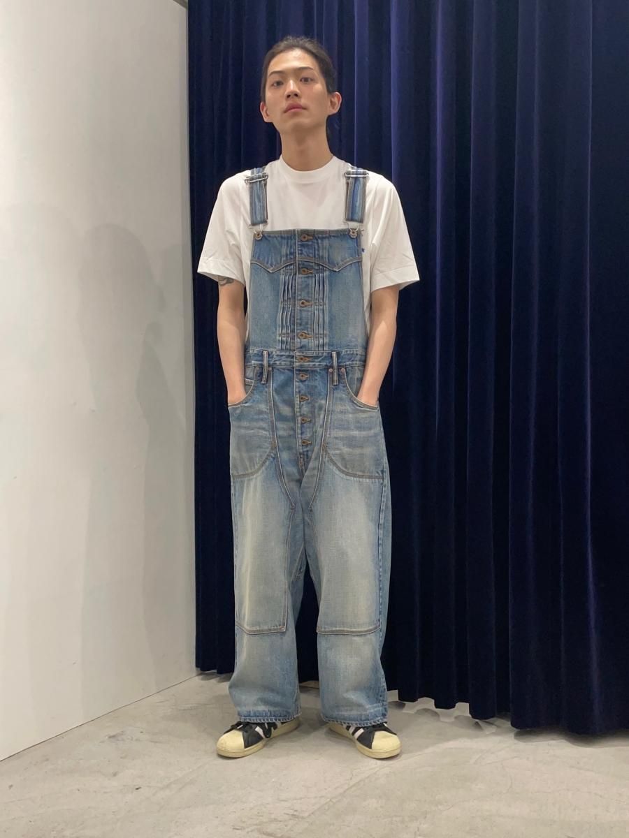 22ss sugarhill FADED DENIM OVERALL