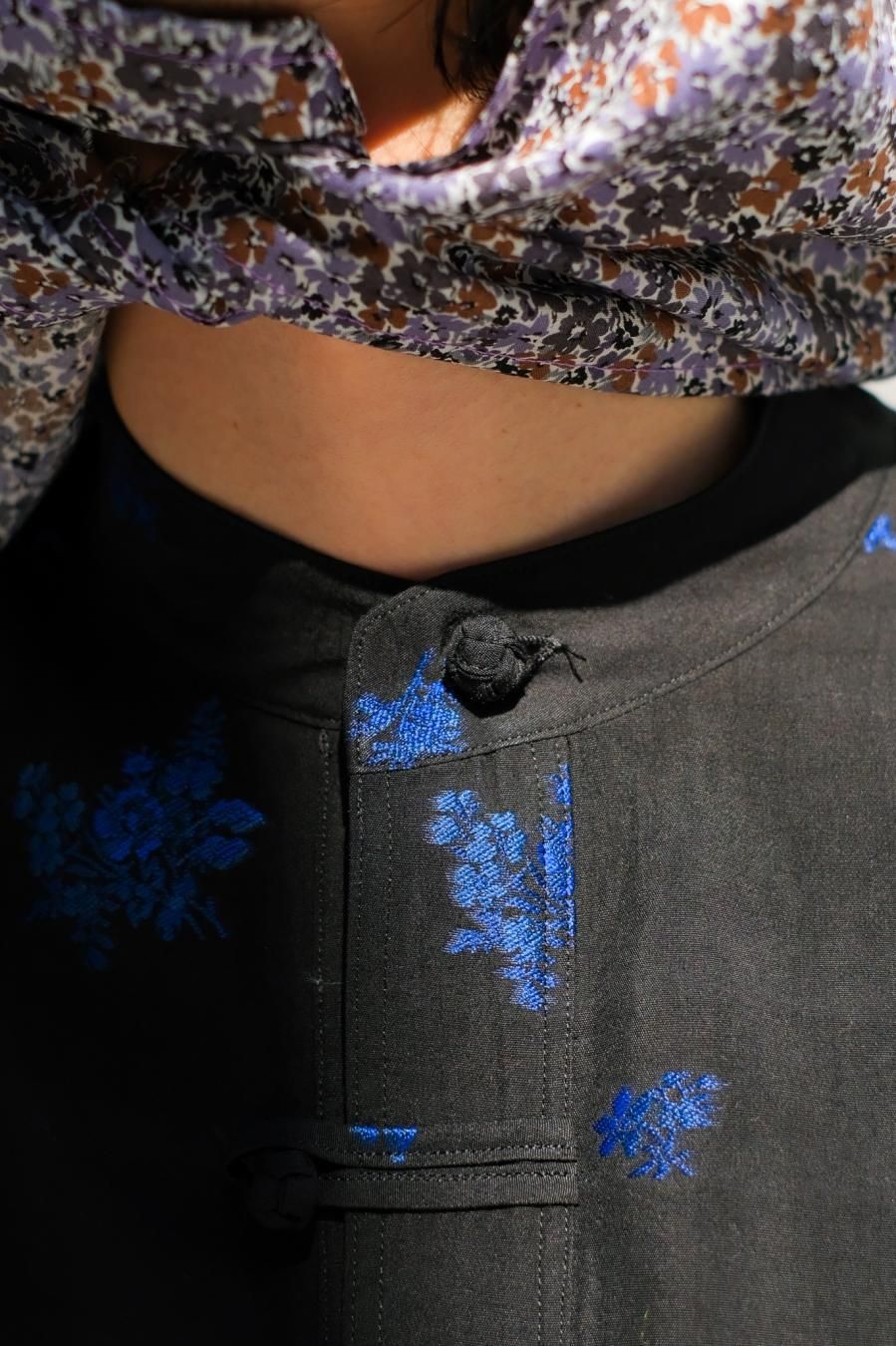 JOHN MASON SMITH（ジョンメイソンスミス）FLOWER JACQUARD