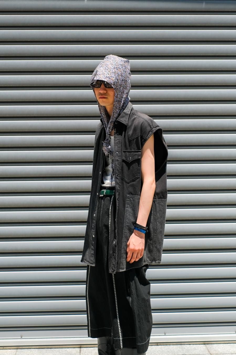 SYU.HOMME/FEMM（シュウ オム フェム）のHooded scarf by Flower