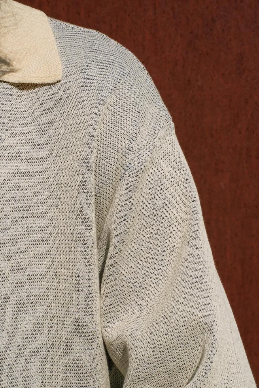 shinya kozuka 22SS NEST MALE ニット ポロシャツ SHINYAKOZUKA(シンヤコヅカ)のNEST MALE(ニット)の通販｜PALETTE