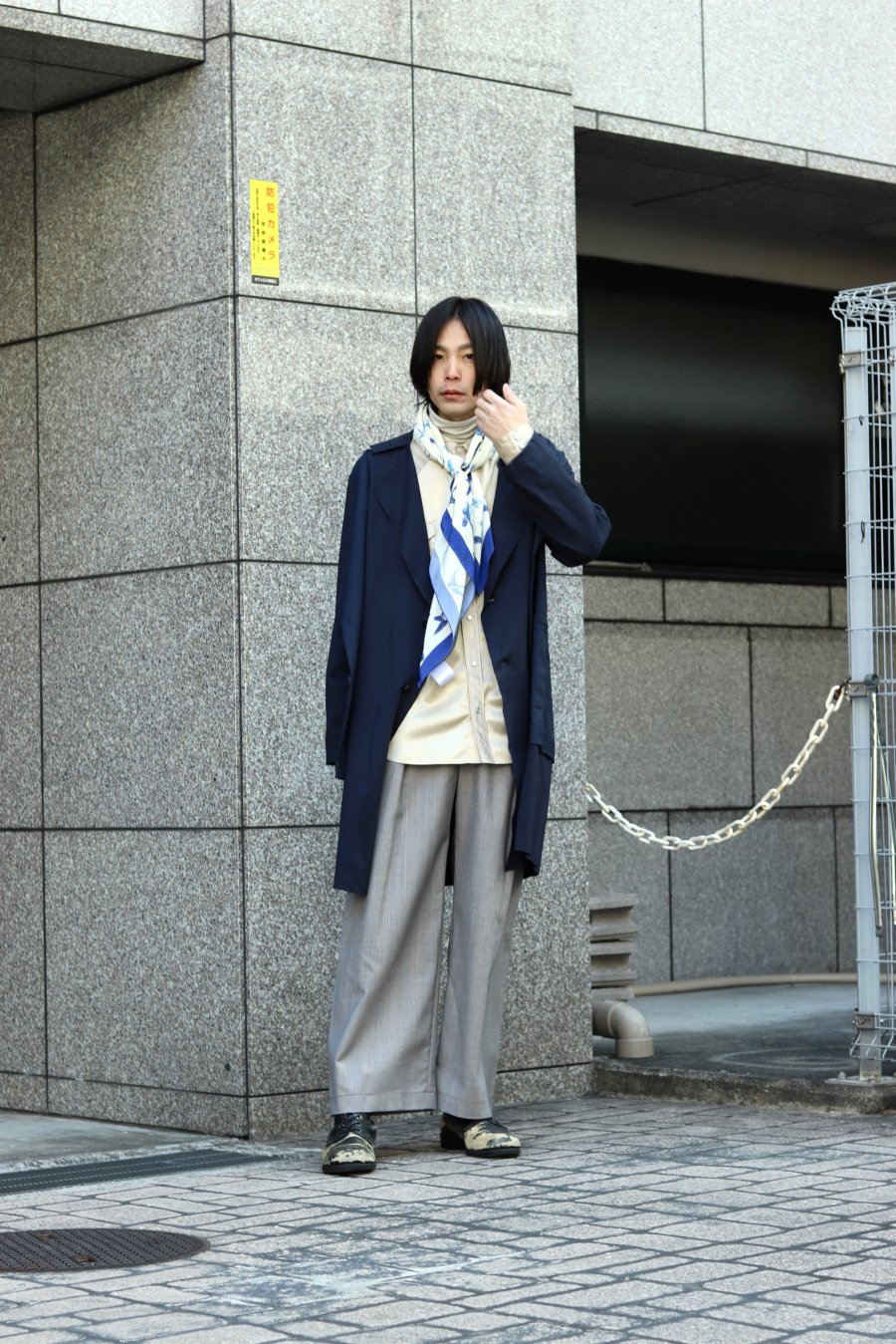 KONYA（コンヤ）のLong Shirt Coat NAVY（シャツコート）の通販サイト ...