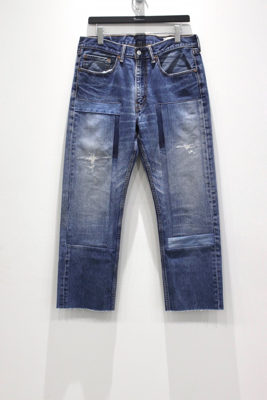 Children of the discordance  NY VINTAGE CUSTOMMADE PATCH DENIM C<img class='new_mark_img2' src='https://img.shop-pro.jp/img/new/icons15.gif' style='border:none;display:inline;margin:0px;padding:0px;width:auto;' />