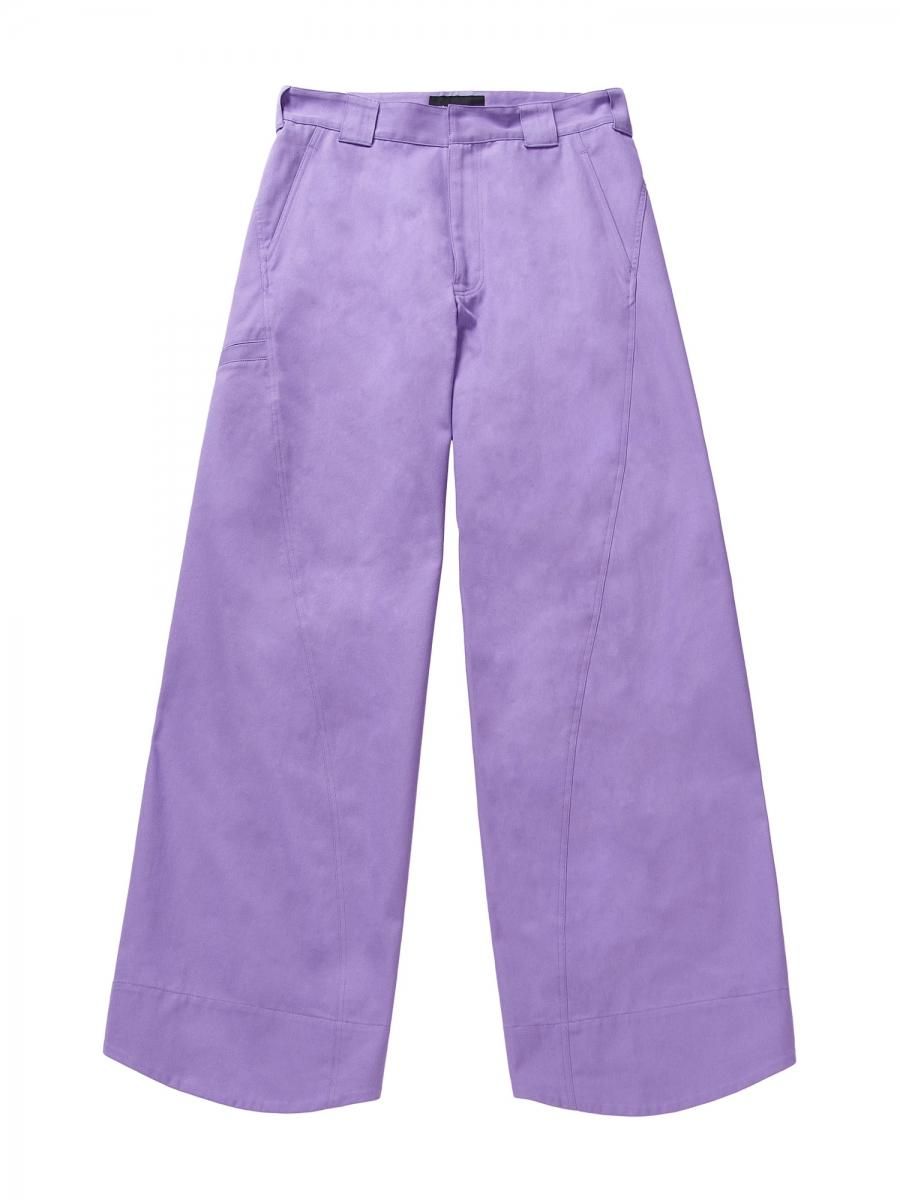 j*n様 YUKI HASHIMOTO twisted work pants 4 YUKI HASHIMOTO（ユウキ ハシモト）のTWISTED WORK PANTS PURPLE