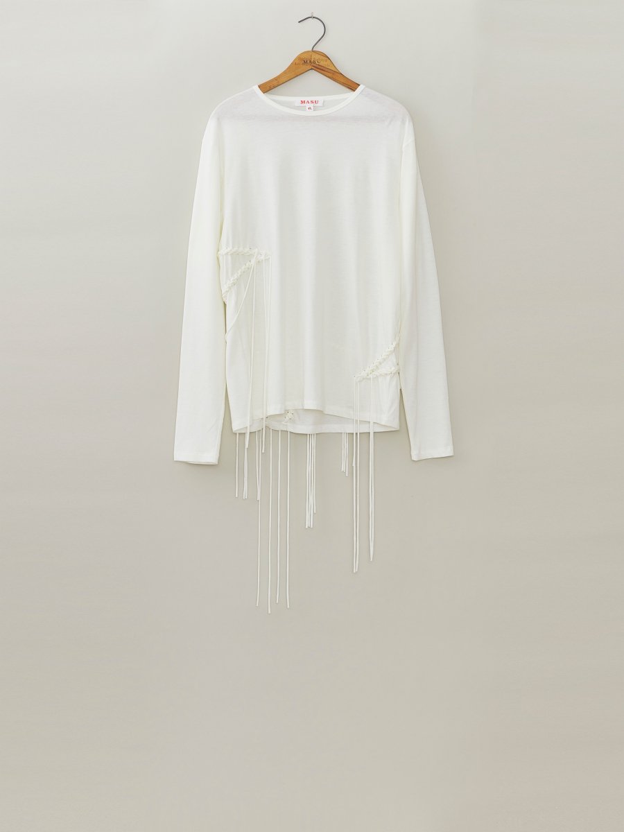 MASU】STAR BRAID L/S T-SHIRTS white | eclipseseal.com