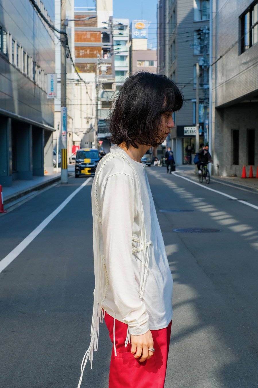 MASU（エムエーエスユー）のSTAR BRAID L/S T-SHIRTS WHITEの通販 ...