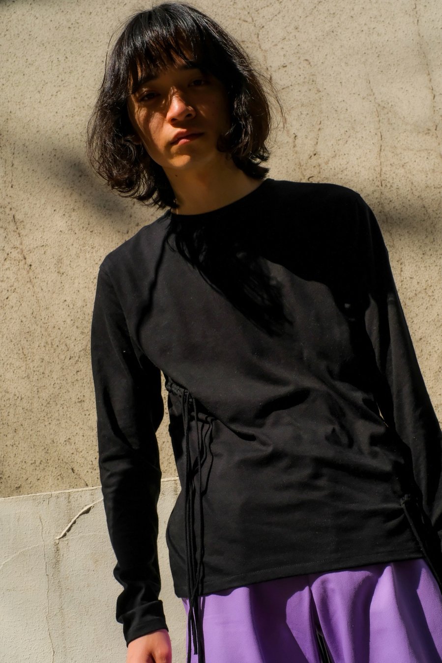 MASU（エムエーエスユー）のSTAR BRAID L/S T-SHIRTS BLACKの通販