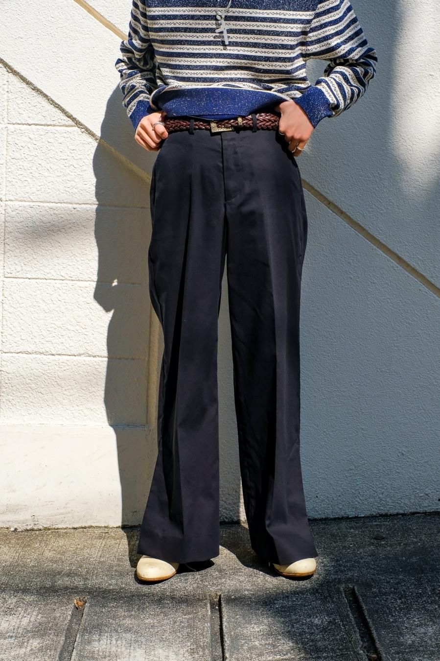 MASU（エムエーエスユー）のCOTTON WIDE TROUSERS BLACKの通販サイト 