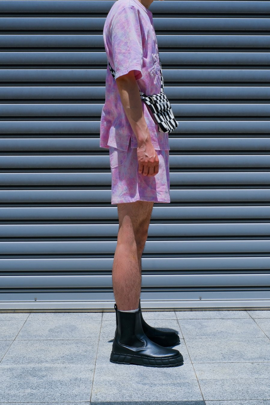 MASU（エムエーエスユー）のTIE-DYE JACQUARD SHORTS PINKの通販サイト