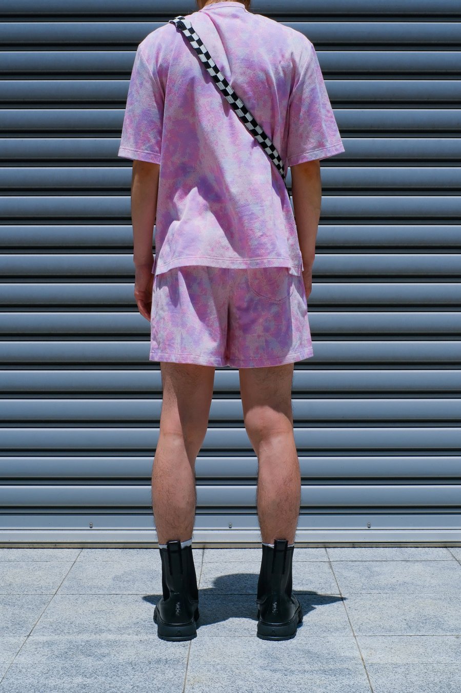 MASU（エムエーエスユー）のTIE-DYE JACQUARD SHORTS PINKの通販サイト