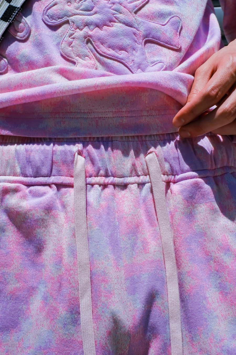 MASU（エムエーエスユー）のTIE-DYE JACQUARD SHORTS PINKの通販サイト