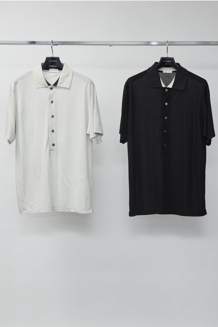 LITTLEBIG（リトルビッグ）のS/S Polo SH Gray or Black