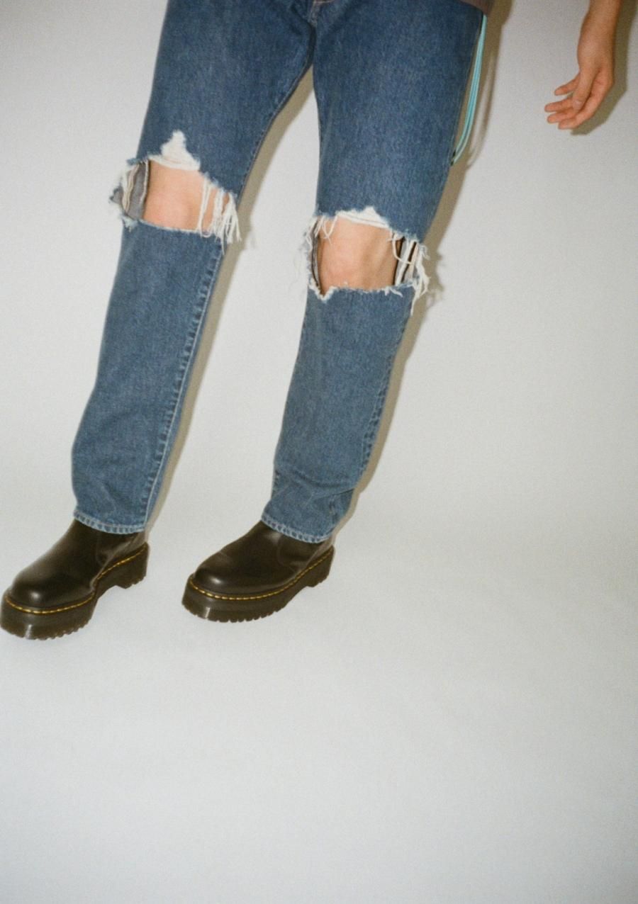 soe（ソーイ）のClashed Selvedge Jeans Directed by Yusuke