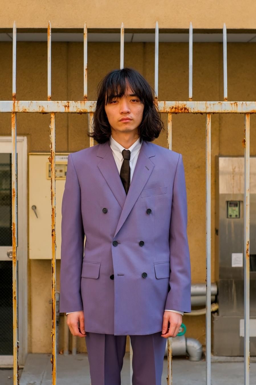 LITTLEBIG（リトルビッグ）の22ss 6B Double Breasted Jacket Purple（ジャケット）の通販サイト-大阪 堀江  PALETTE art alive（パレットアートアライヴ）-