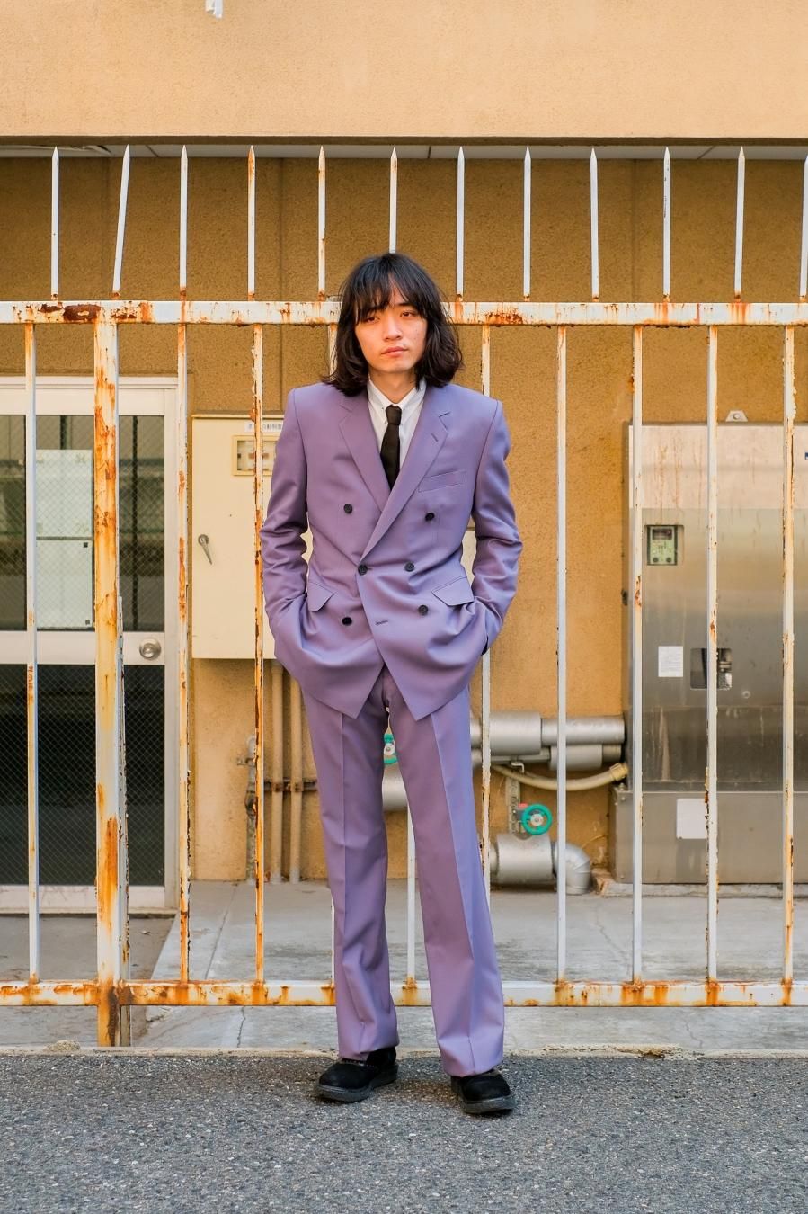 LITTLEBIG（リトルビッグ）の22ss Slim Flare Trousers Black or  Purple（フレアトラウザーズ）の通販サイト-大阪 堀江 PALETTE art alive（パレットアートアライヴ）-