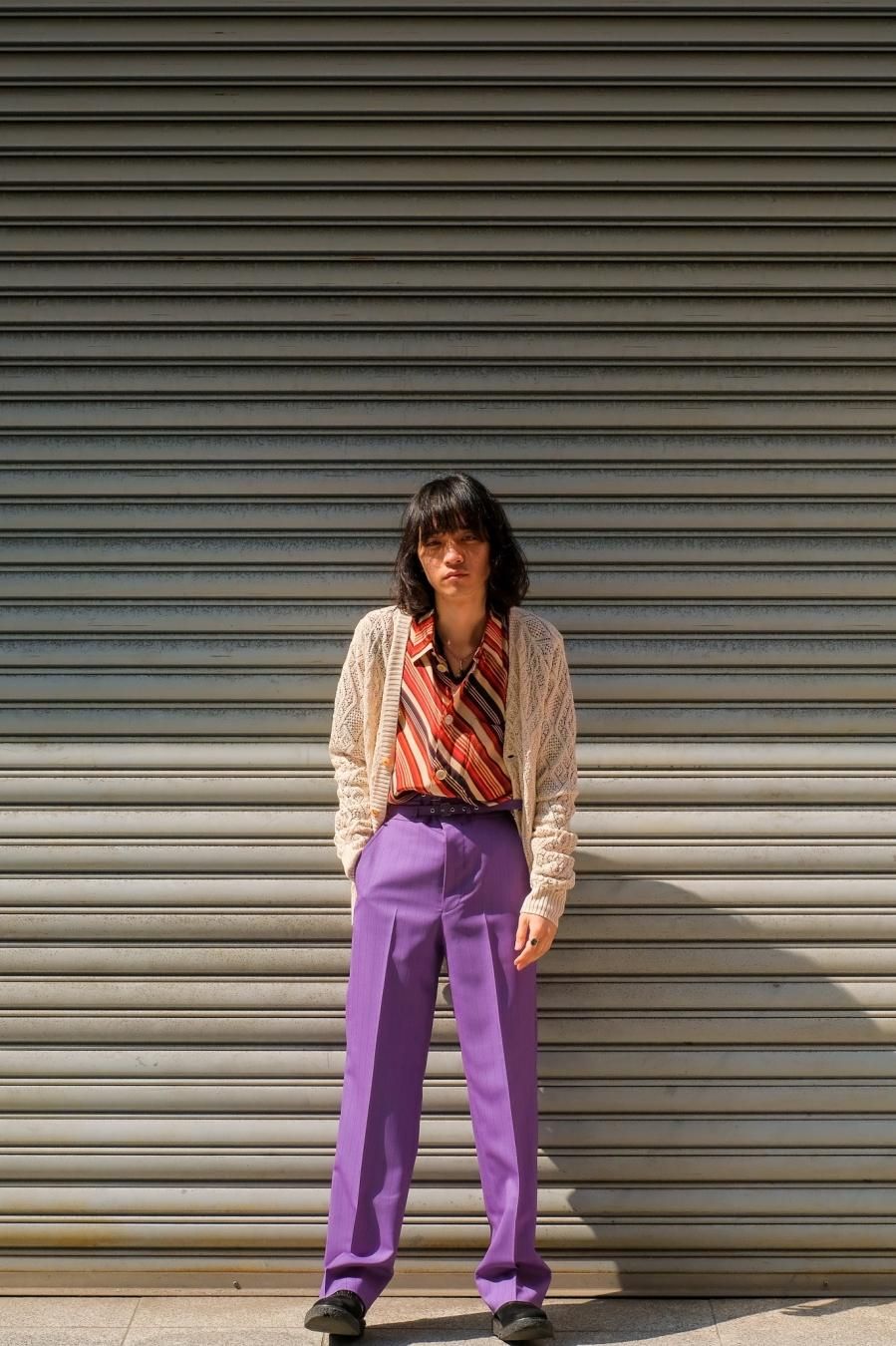 LITTLEBIG（リトルビッグ）のGurkha Trousers Purple（グルカ