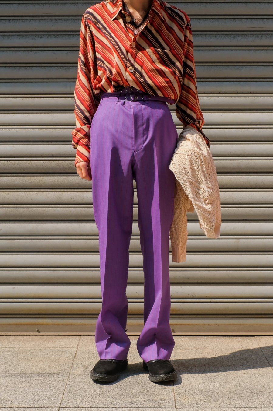 LITTLEBIG（リトルビッグ）のGurkha Trousers Purple（グルカトラウザーズ）の通販サイト-大阪 堀江 PALETTE art  alive（パレットアートアライヴ）-
