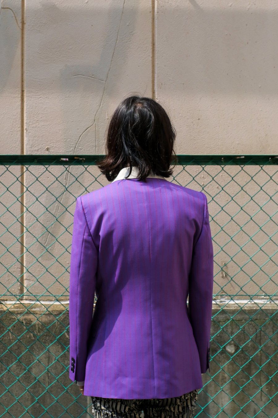 LITTLEBIG（リトルビッグ）の22ss Concaved Shoulder Jacket Purple（ジャケット）の通販サイト-大阪 堀江  PALETTE art alive（パレットアートアライヴ）-