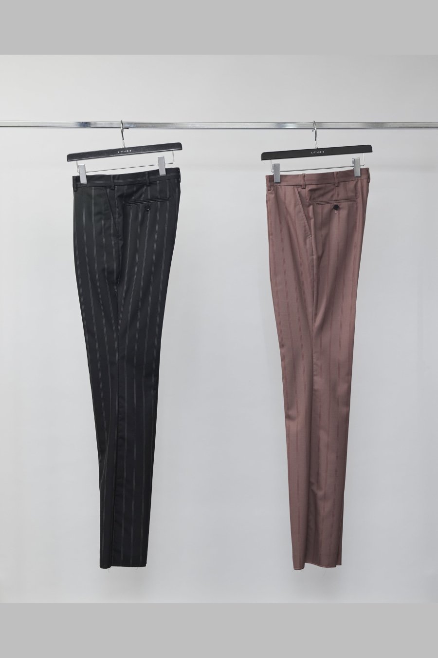 LITTLEBIG（リトルビッグ）の22ss Tucked Flare Trousers Black or  Pink（タックドトラウザーズ）の通販サイト-大阪 堀江 PALETTE art alive（パレットアートアライヴ）-