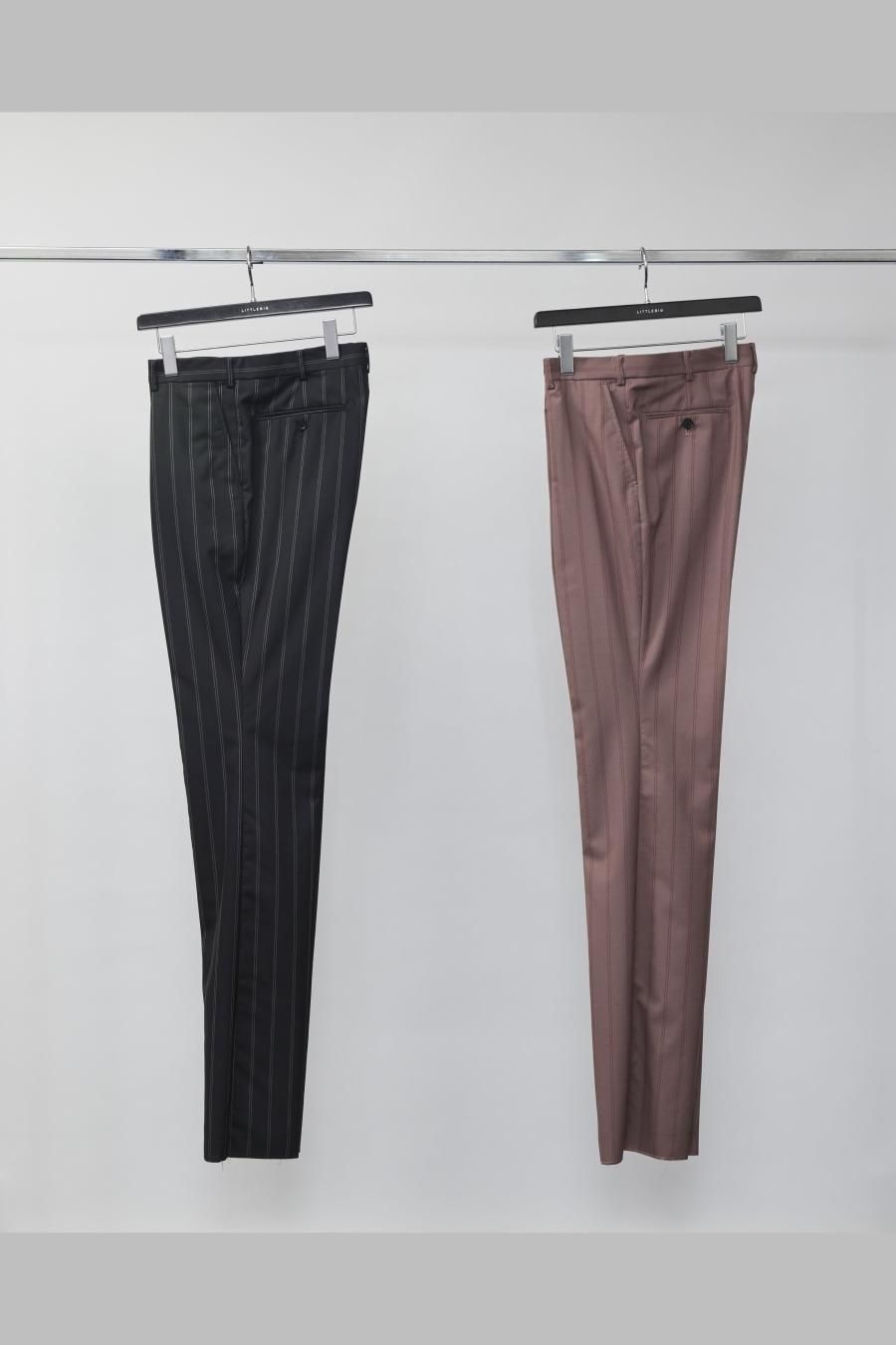 LITTLEBIG（リトルビッグ）の22ss Tucked Flare Trousers Black or 