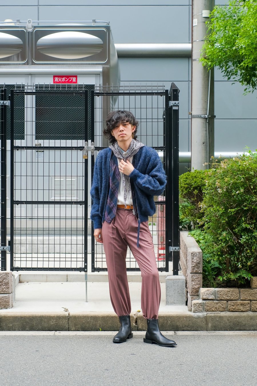 LITTLEBIG（リトルビッグ）の22ss Tucked Flare Trousers Black or  Pink（タックドトラウザーズ）の通販サイト-大阪 堀江 PALETTE art alive（パレットアートアライヴ）-