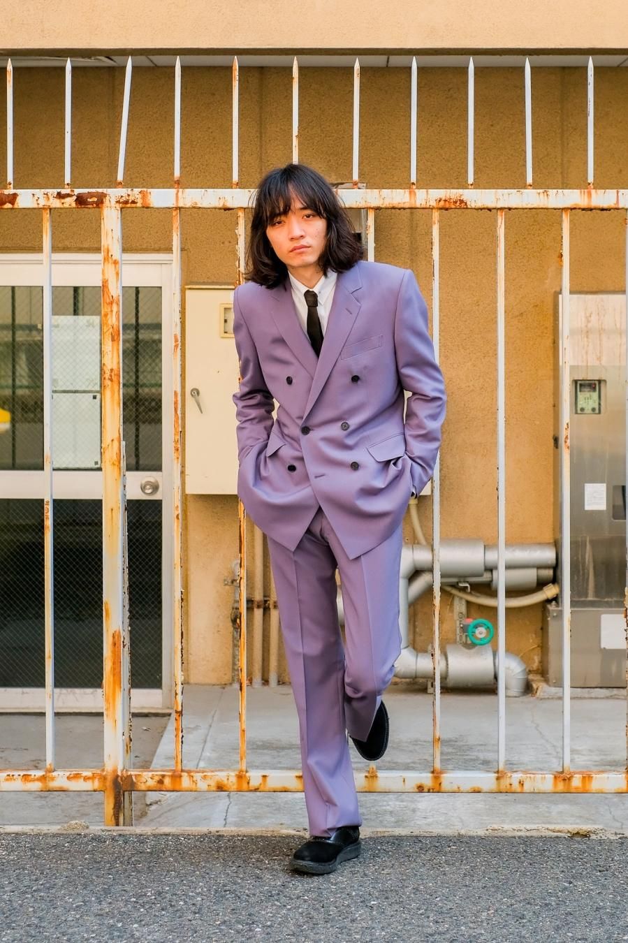 LITTLEBIG（リトルビッグ）の22ss Leather Narrow Tie（レザータイ）の