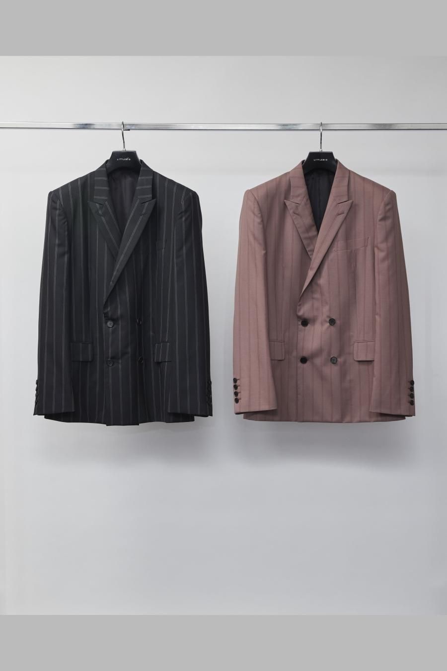 LITTLEBIG（リトルビッグ）の22ss 4B Double Breasted Jacket Black or Pink（ジャケット）の通販サイト-大阪  堀江 PALETTE art alive（パレットアートアライヴ）-