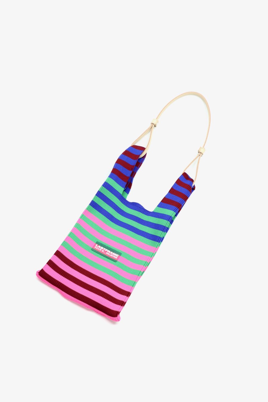 LASTFRAME  MULTI STRIPE MARKET BAG SMALL 2<img class='new_mark_img2' src='https://img.shop-pro.jp/img/new/icons15.gif' style='border:none;display:inline;margin:0px;padding:0px;width:auto;' />